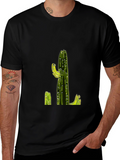 Cactus Graphic Tee - Mens Black T-Shirt