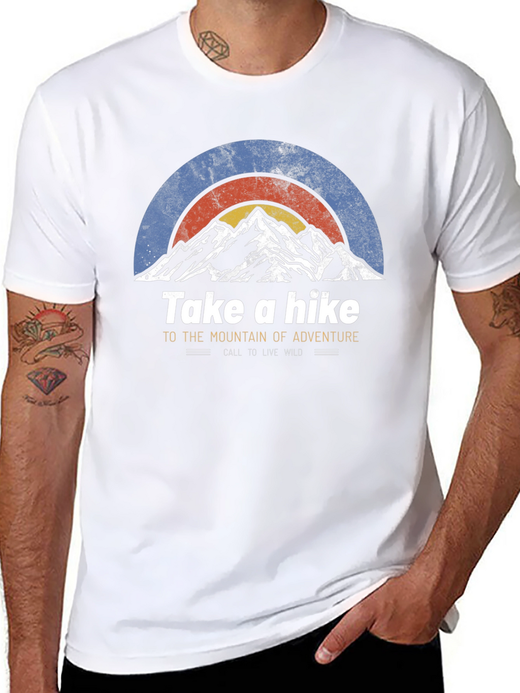 Mountain Adventure Graphic Tee - Take a Hike
