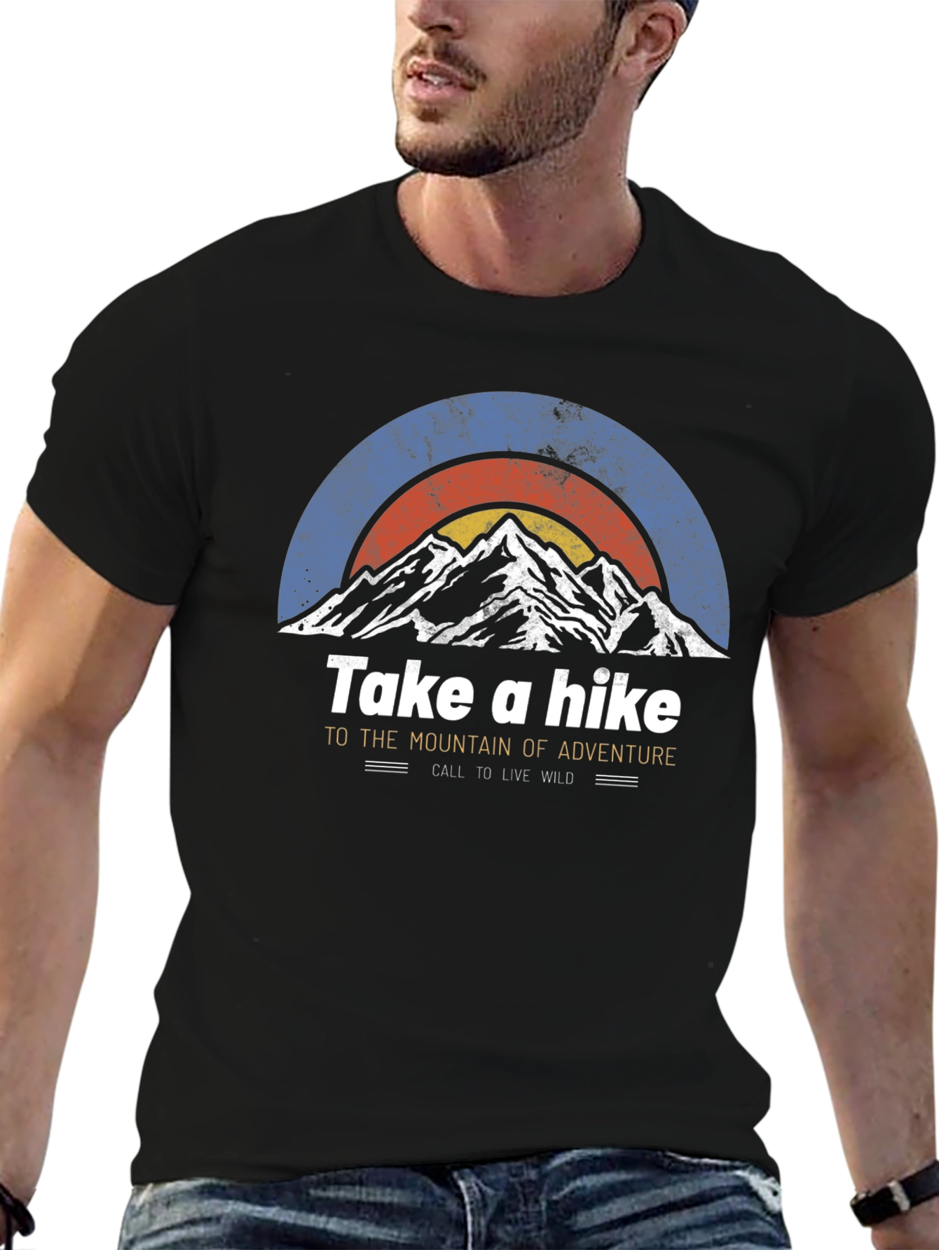 Mountain Adventure Graphic Tee - Take a Hike
