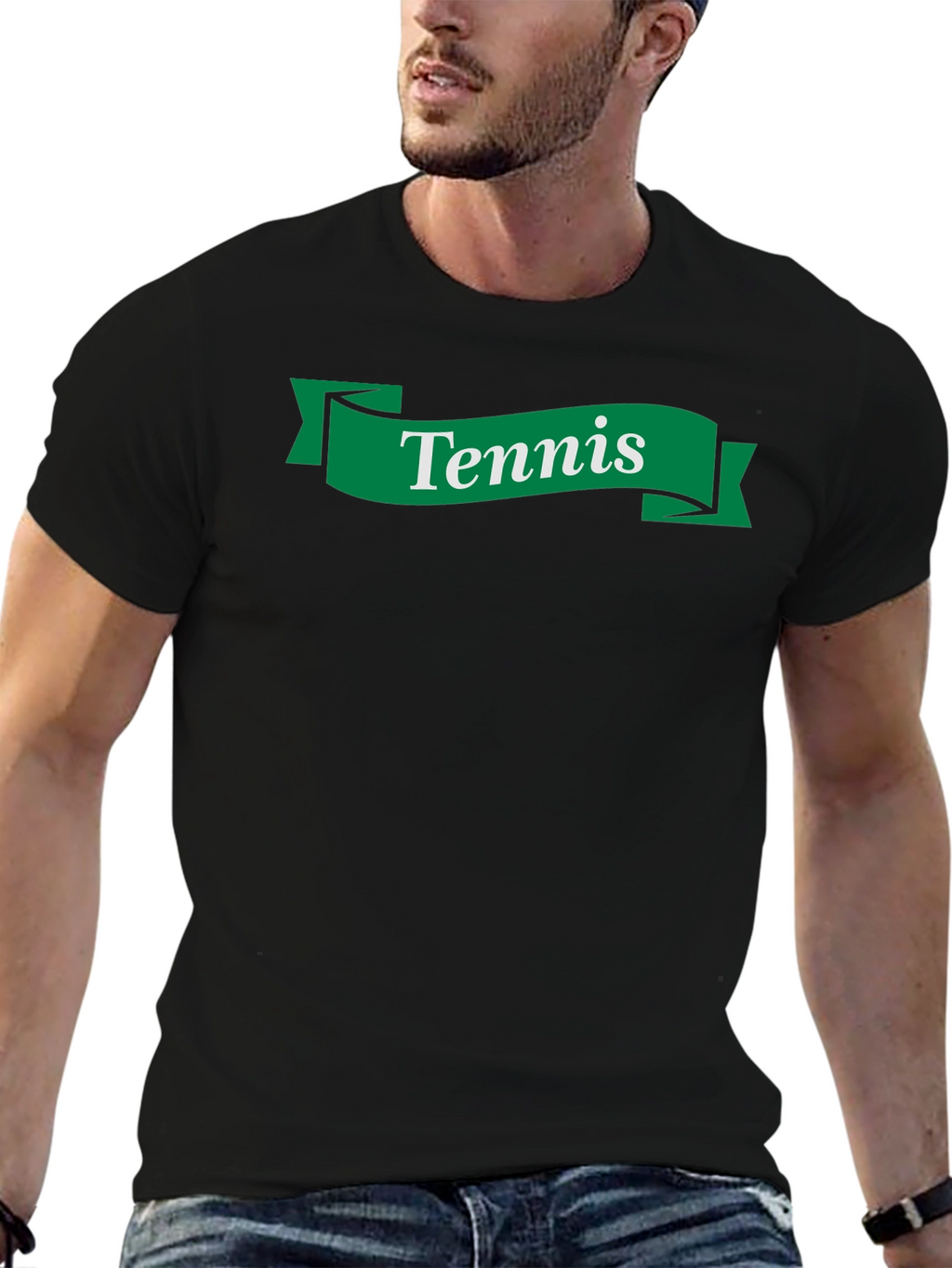 Tennis Banner Graphic T-Shirt