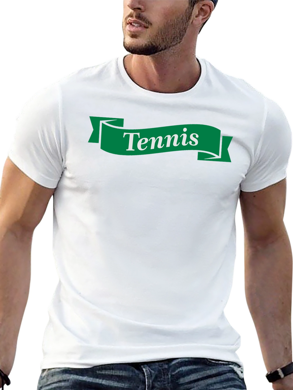 Tennis Banner Graphic T-Shirt