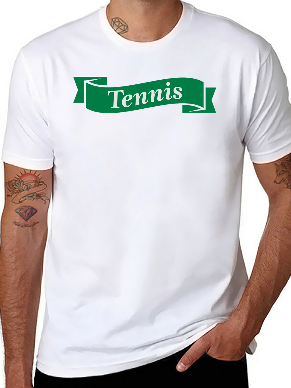 Tennis Banner Graphic T-Shirt