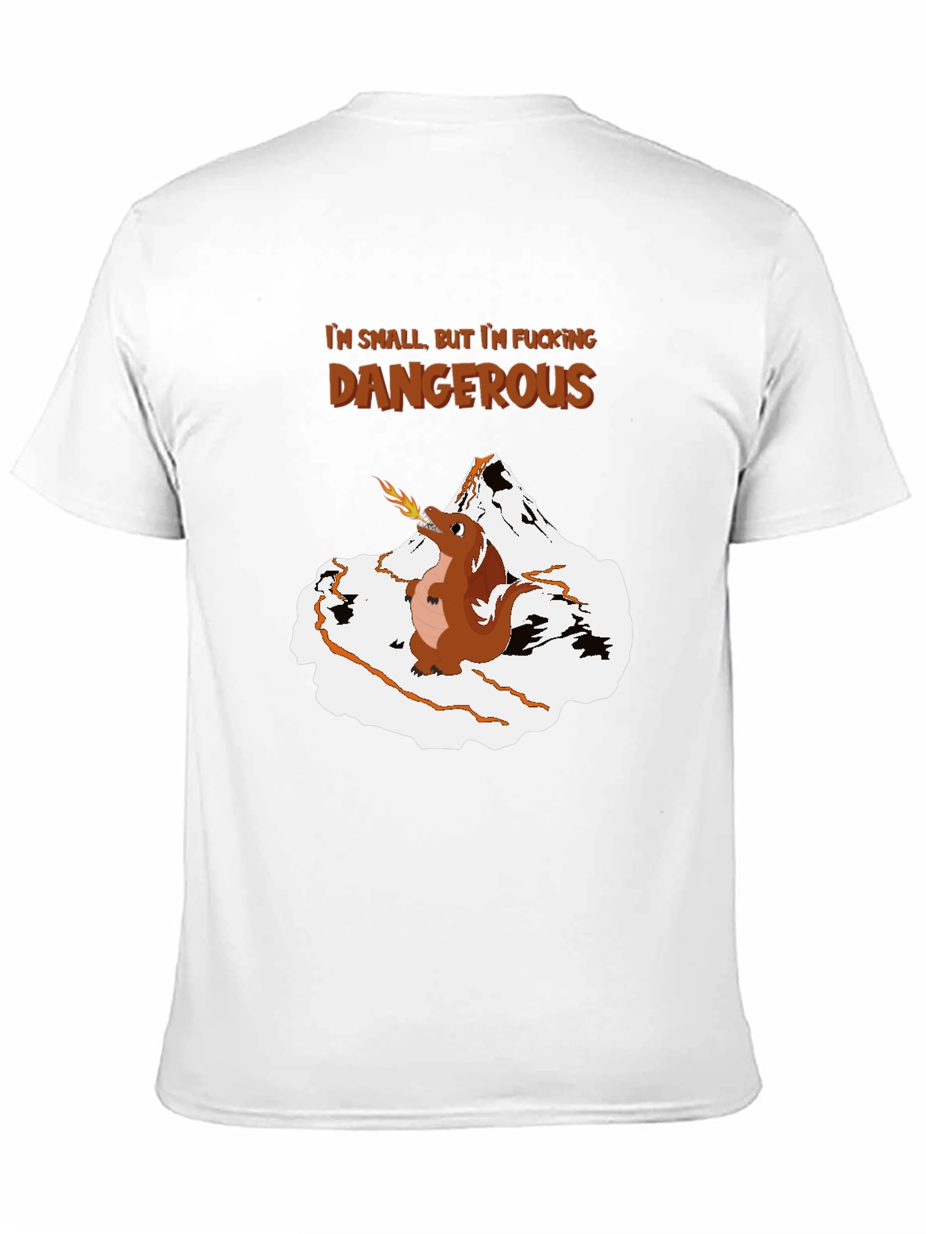 Funny Graphic Tee: Small But Dangerous Dragon T-Shirt