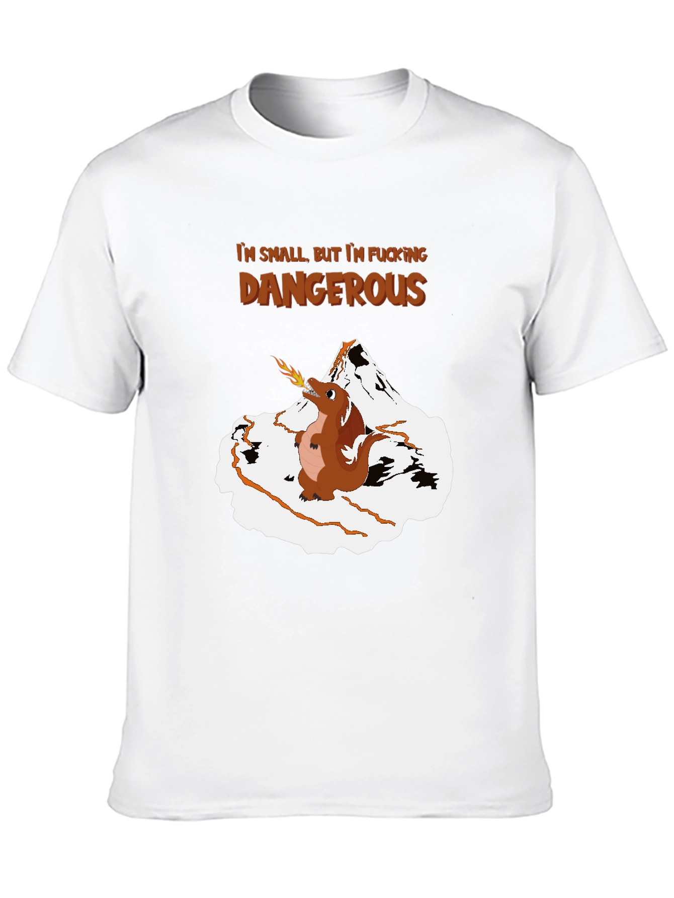 Funny Graphic Tee: Small But Dangerous Dragon T-Shirt
