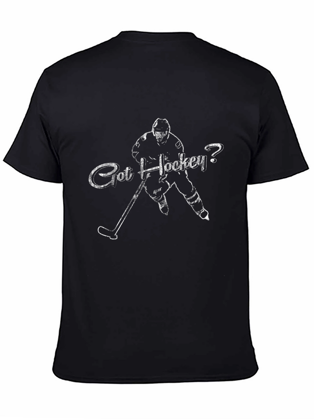 Got Hockey? Black Graphic Tee