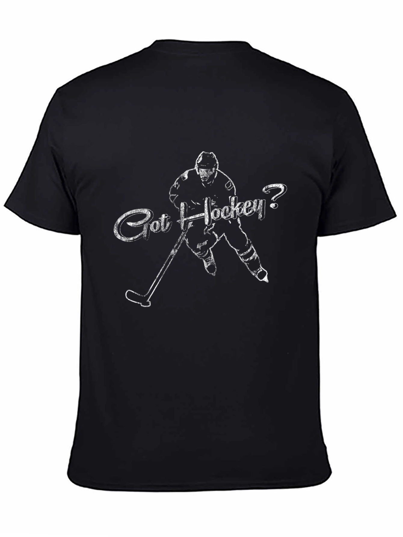 Got Hockey? Black Graphic Tee