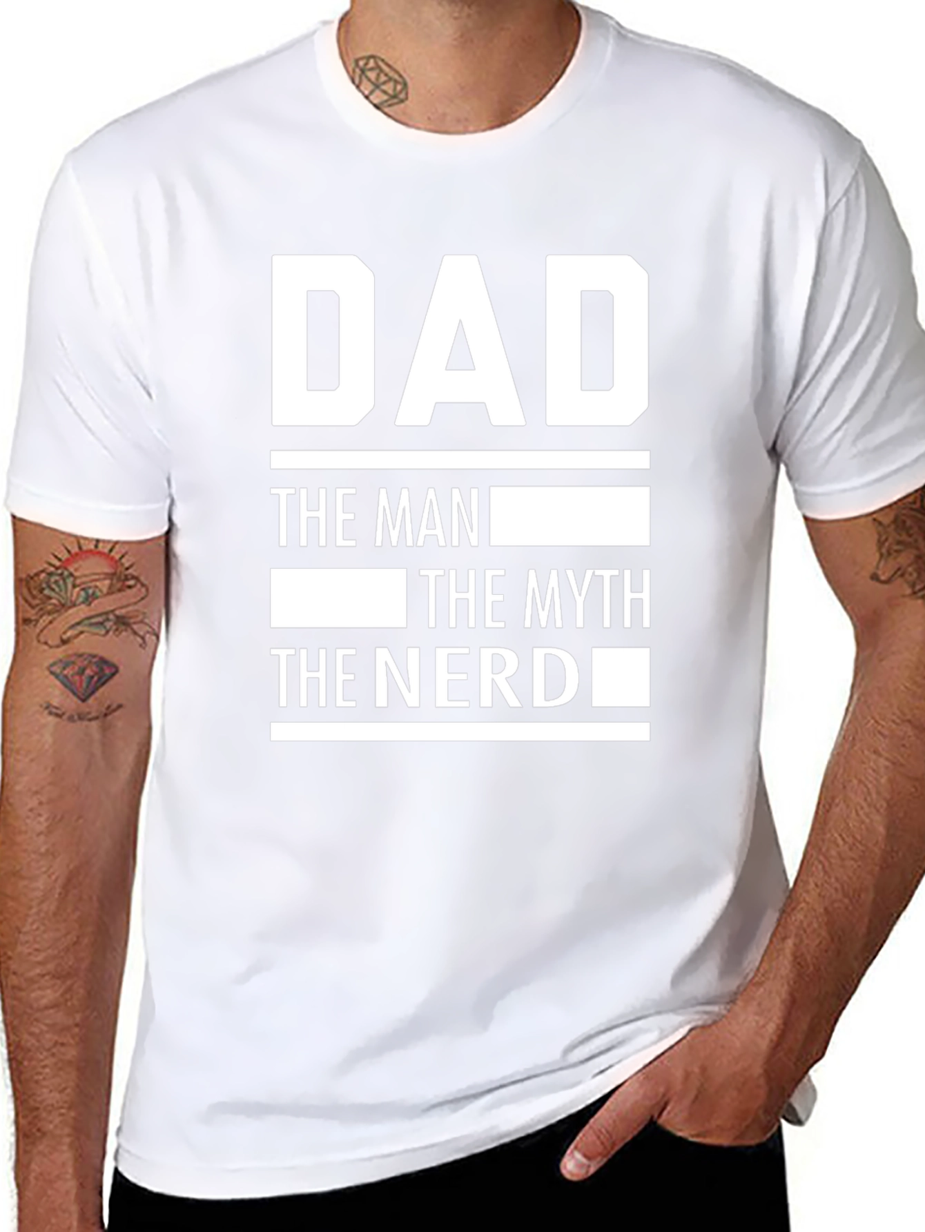 Dad The Man The Myth The Nerd T-Shirt