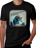 No Howling at the Office Tee