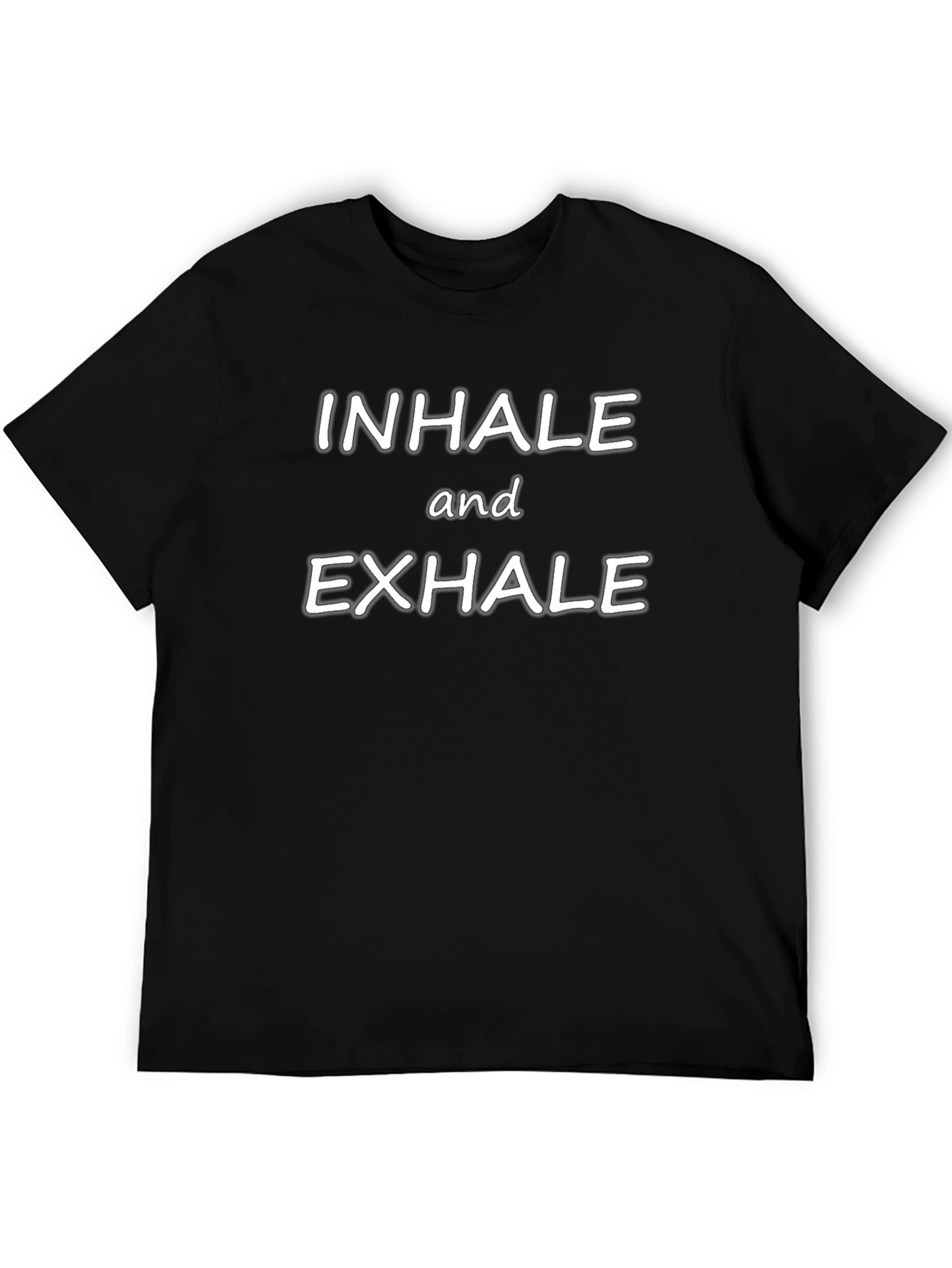 Inhale and Exhale Graphic Tee - Comfort Fit