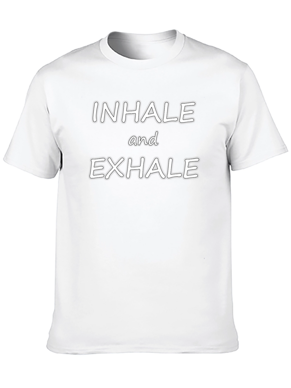 Inhale and Exhale Graphic Tee - Comfort Fit