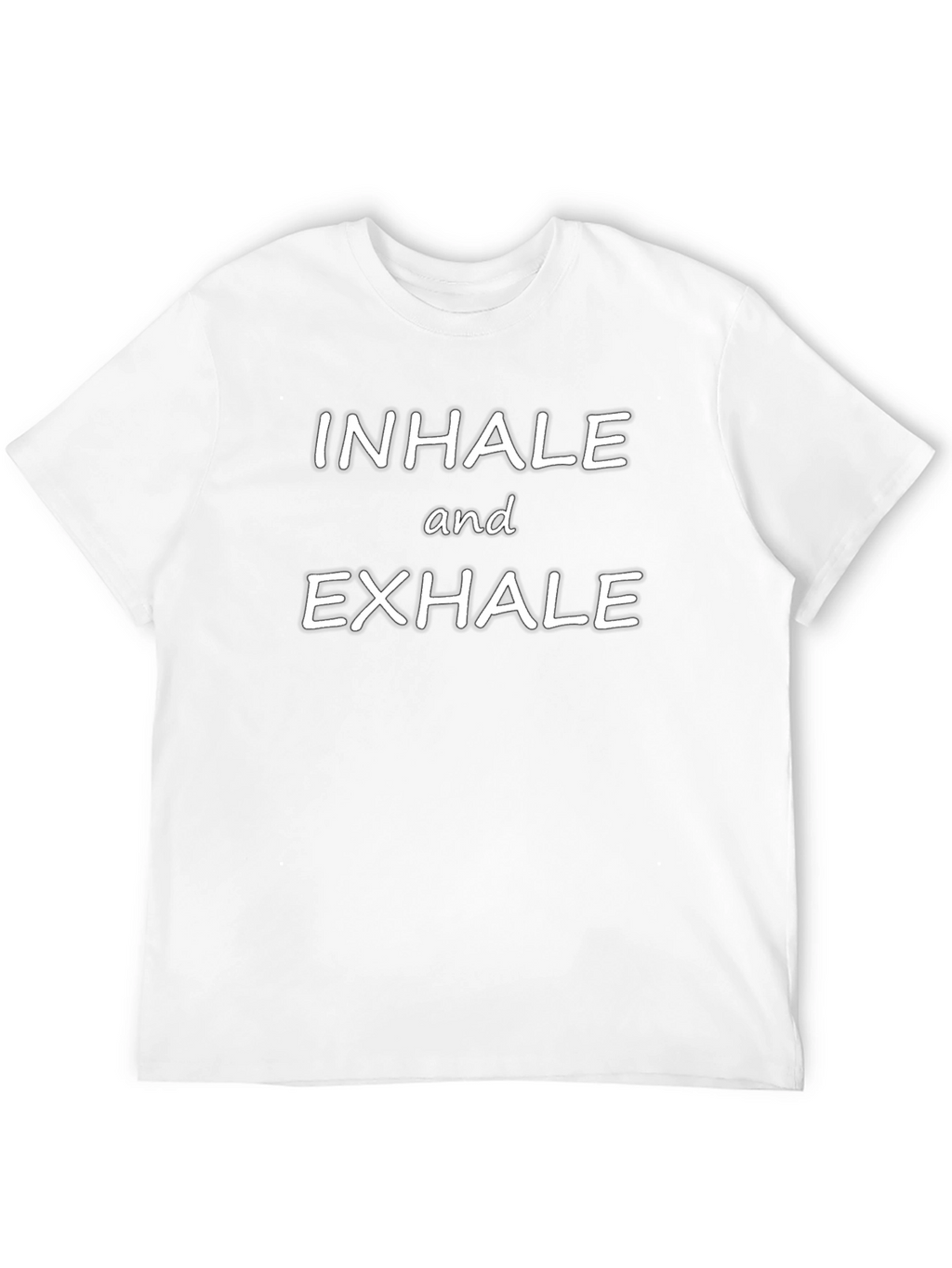 Inhale and Exhale Graphic Tee - Comfort Fit