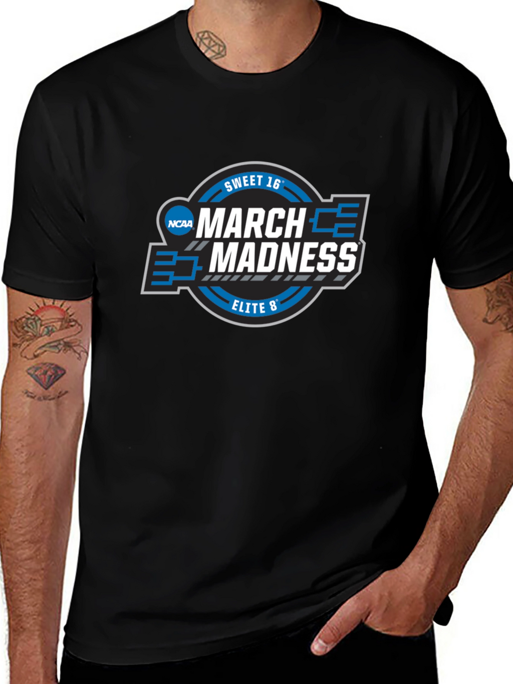 NCAA March Madness Black T-Shirt