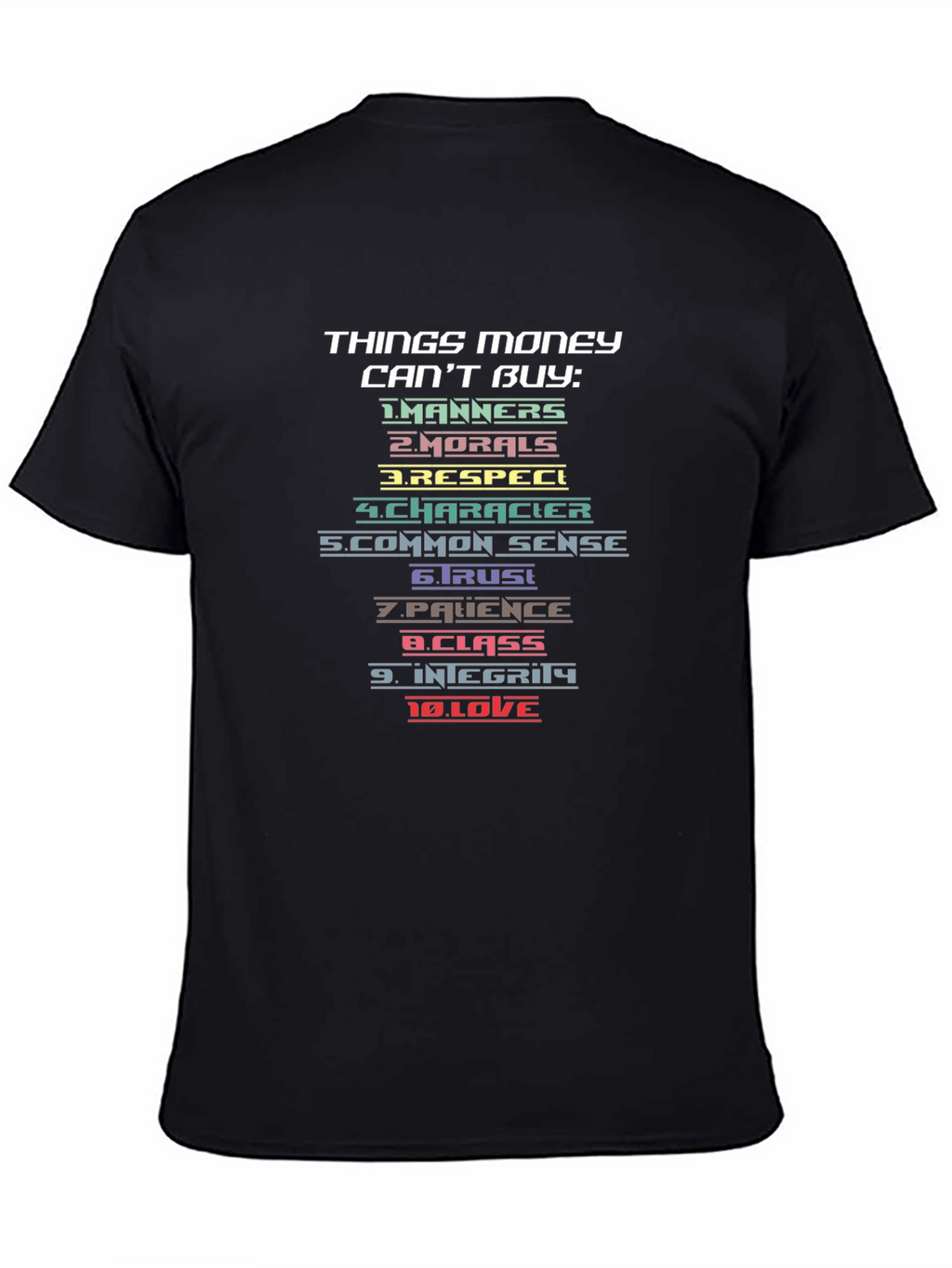 Things Money Cant Buy Graphic Tee