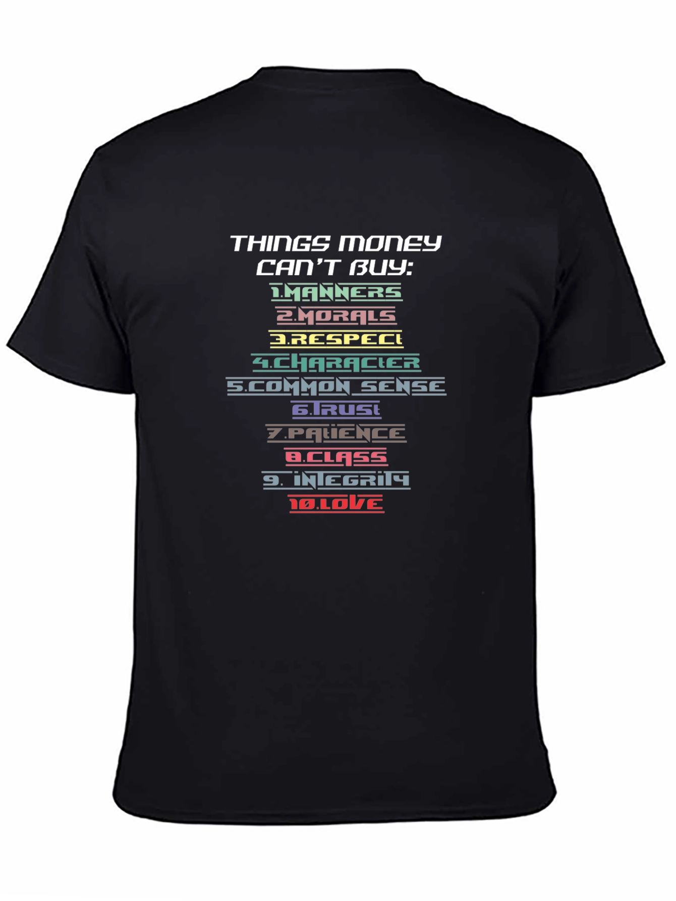 Things Money Cant Buy Graphic Tee