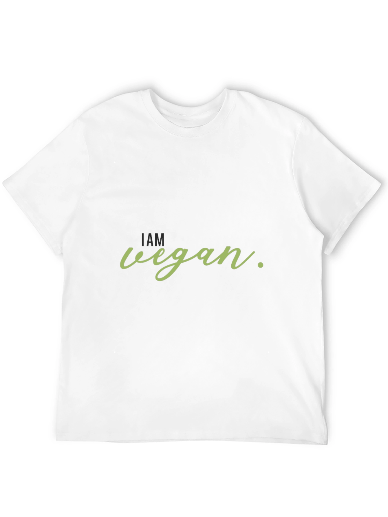 I am Vegan Black T-Shirt