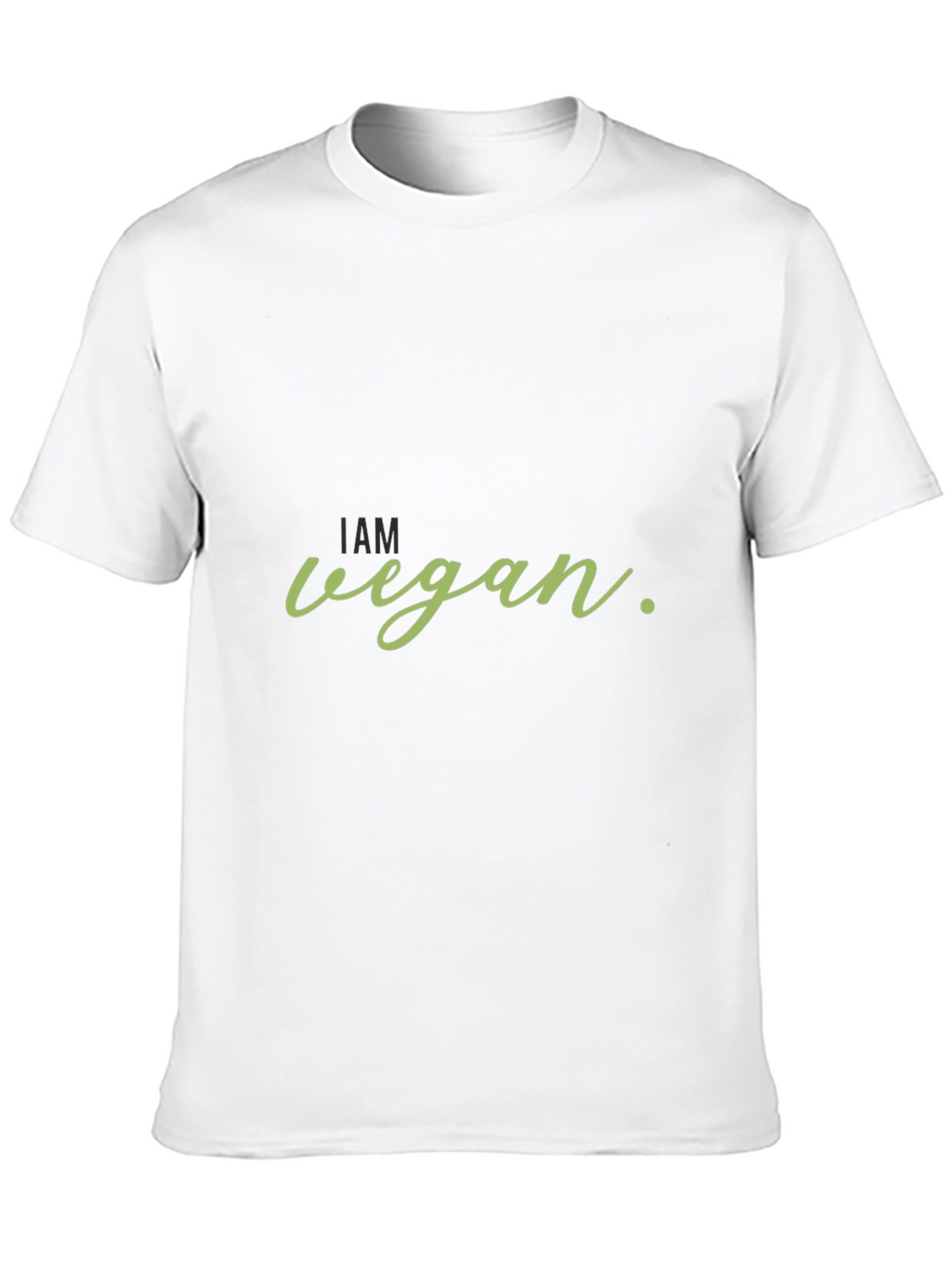 I am Vegan Black T-Shirt
