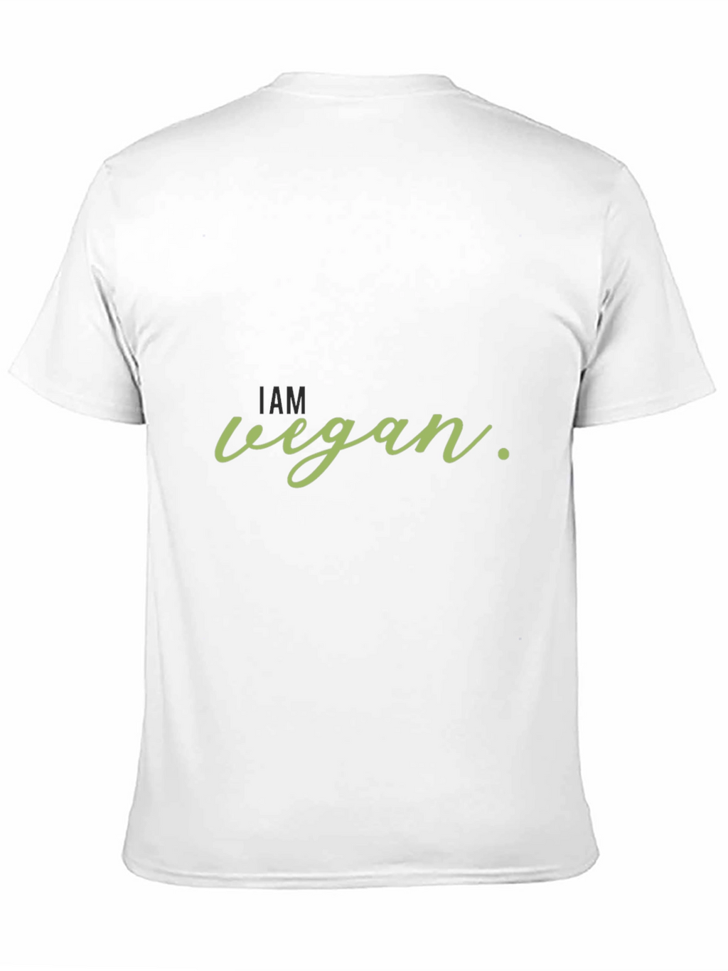 I am Vegan Black T-Shirt