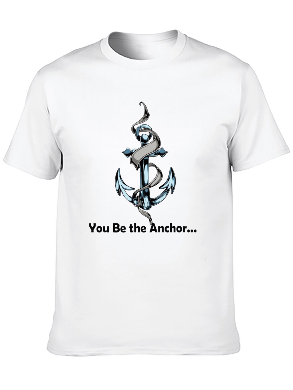 Be the Anchor Graphic Tee - Black