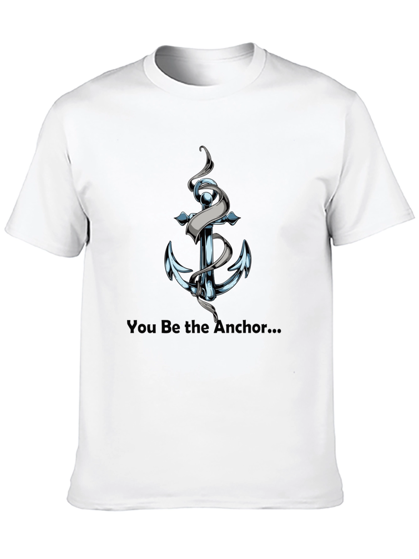 Be the Anchor Graphic Tee - Black
