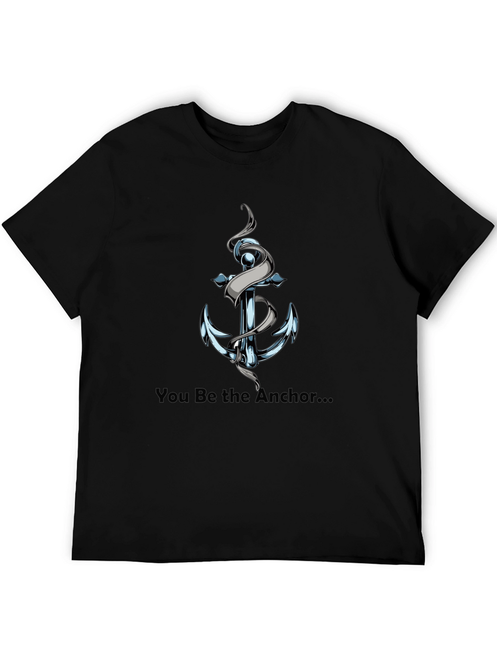 Be the Anchor Graphic Tee - Black