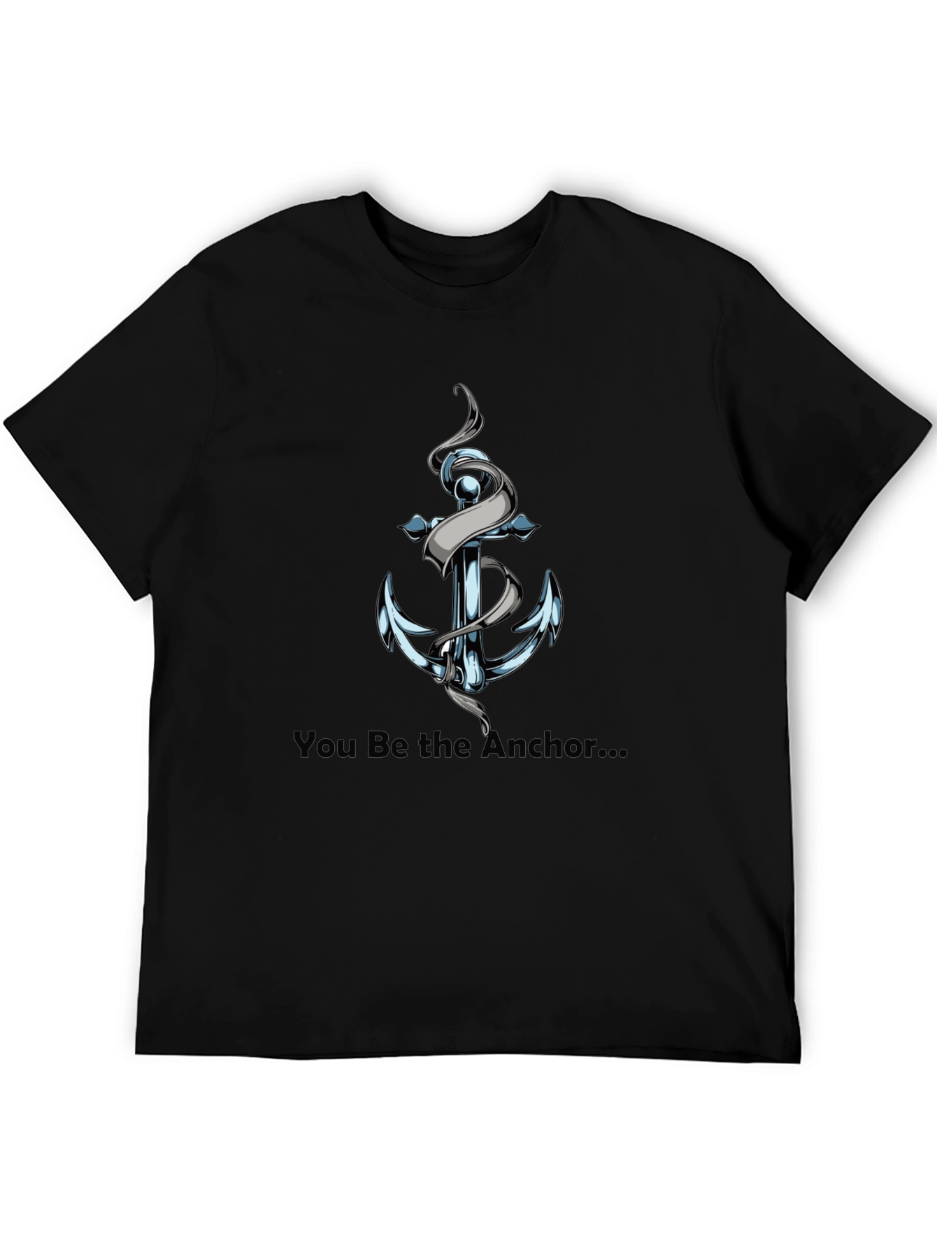 Be the Anchor Graphic Tee - Black