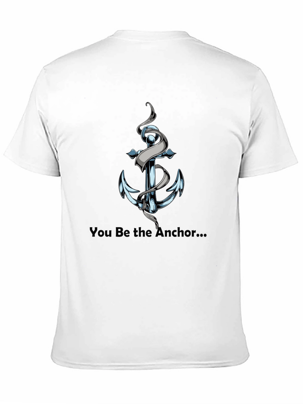 Be the Anchor Graphic Tee - Black