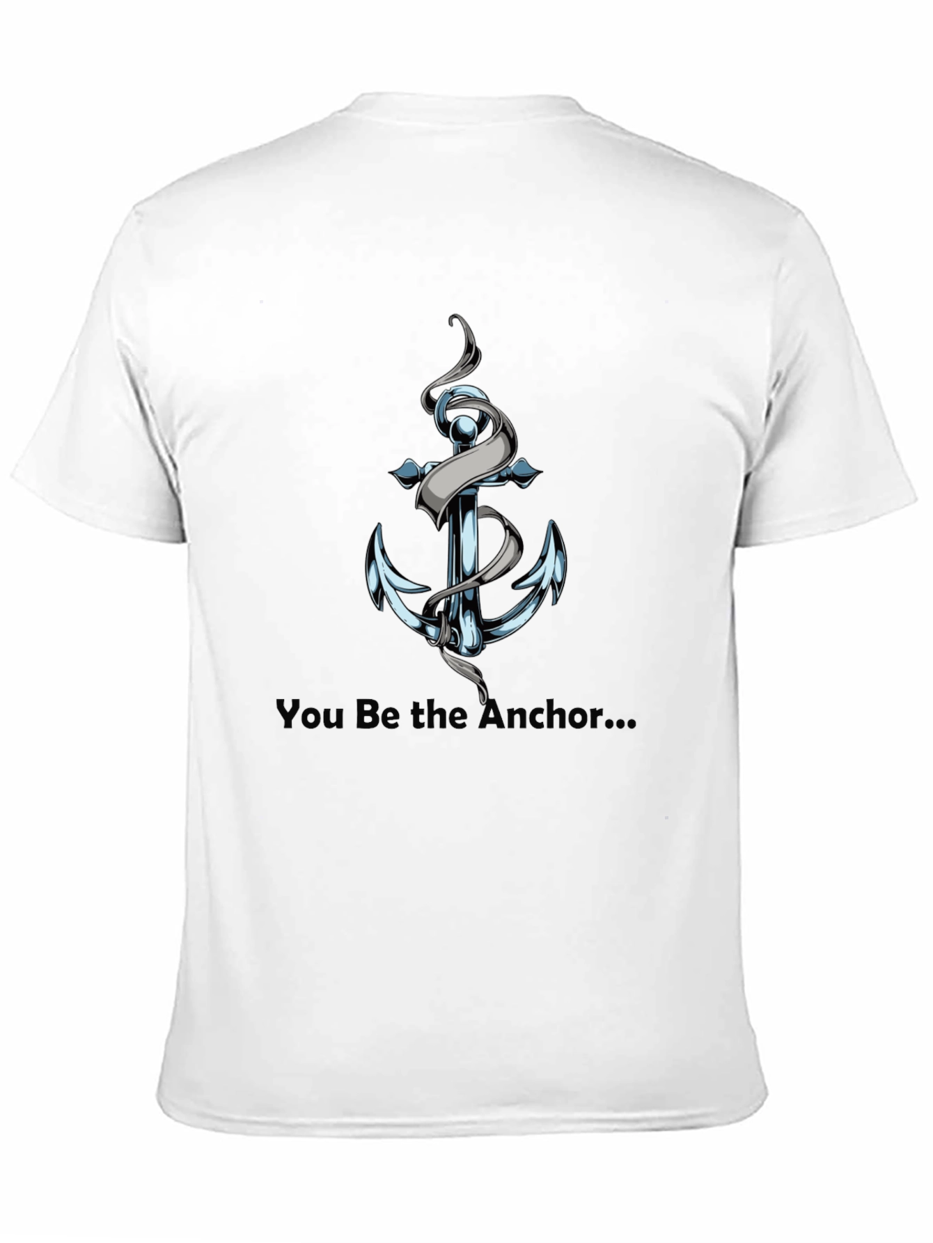 Be the Anchor Graphic Tee - Black