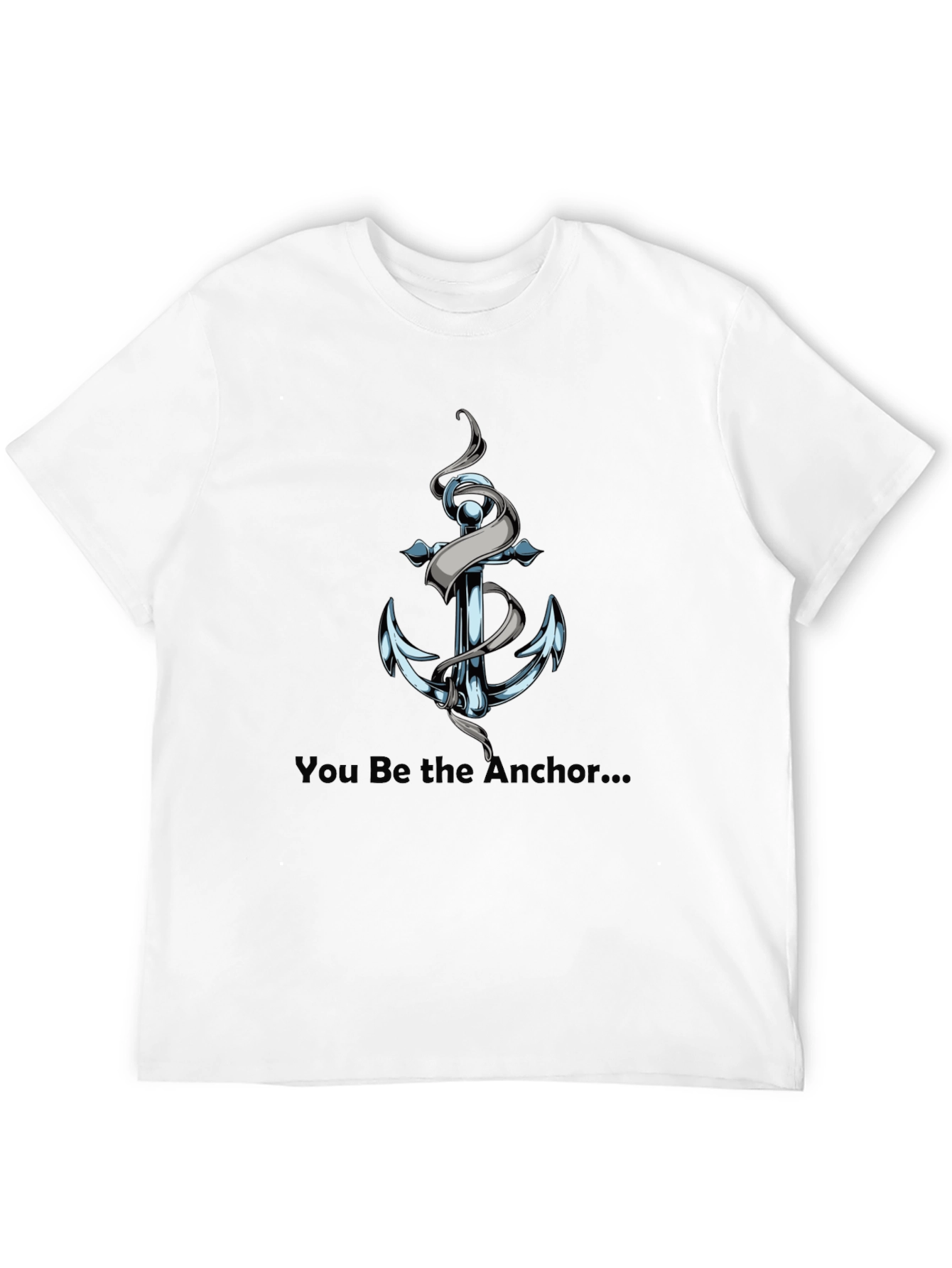 Be the Anchor Graphic Tee - Black