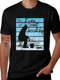 I Can Wait Here All Day Fishing T-Shirt