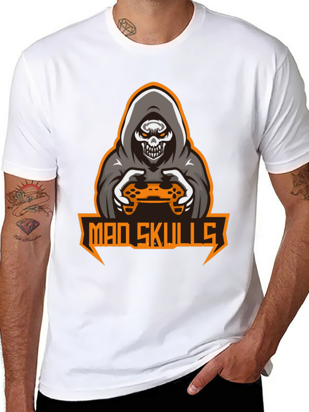 Mad Skulls Gaming T-Shirt - Gamer Style