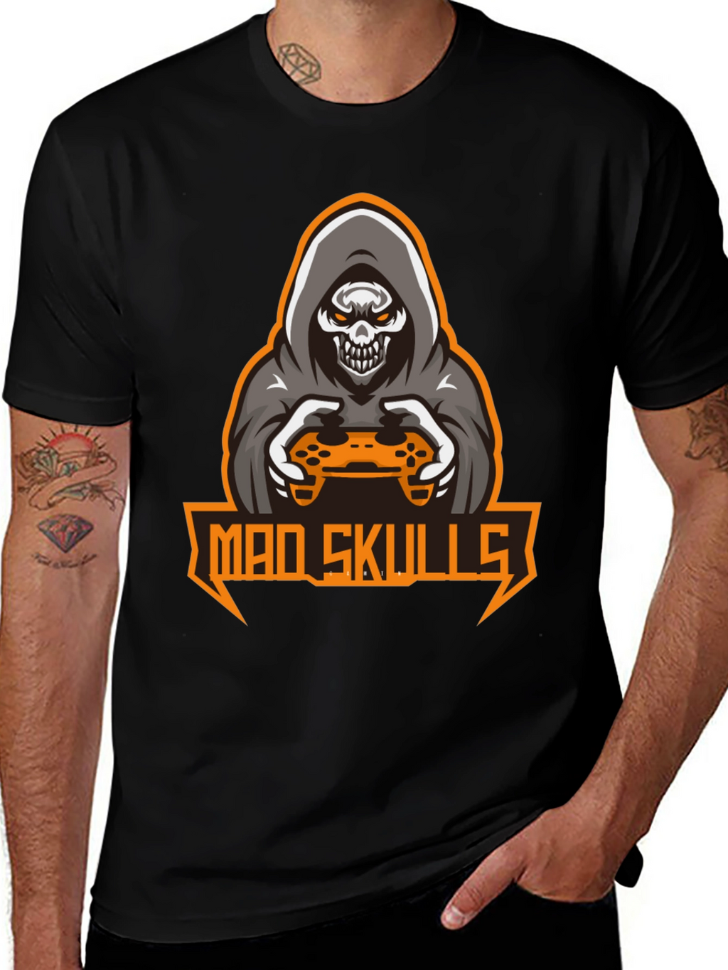 Mad Skulls Gaming T-Shirt - Gamer Style