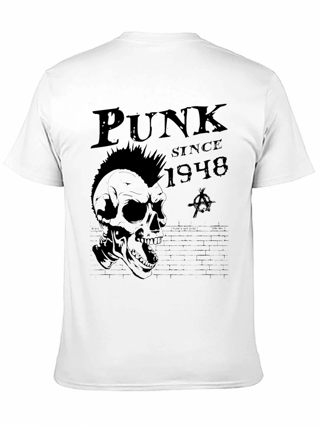 Punk Since 1948 Graphic T-Shirt - Skull Design