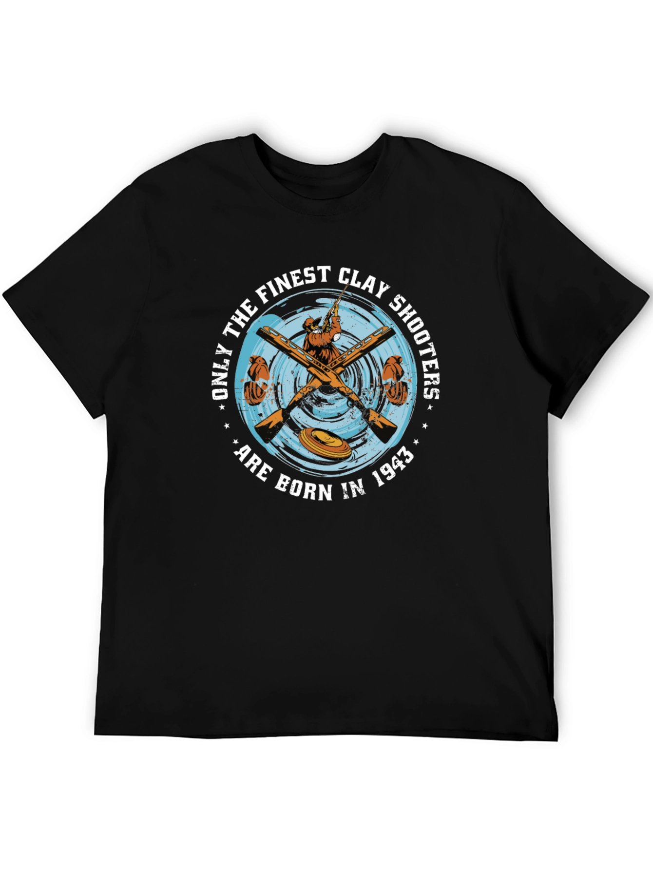 Finest Clay Shooters Born in 1943 T-Shirt
