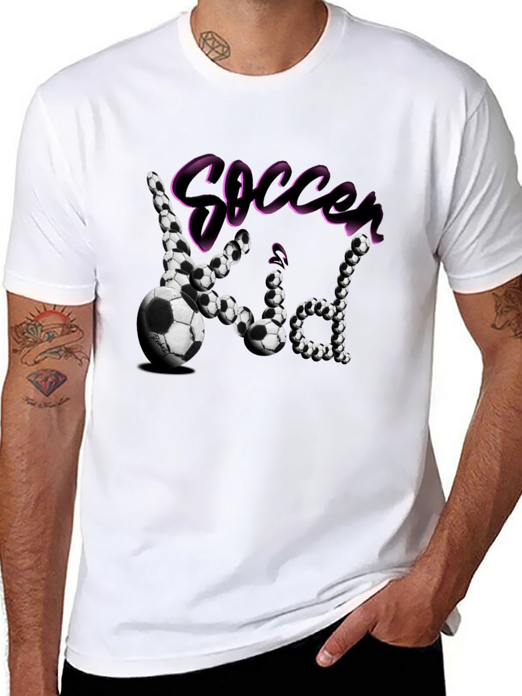 Soccer Kid T-Shirt - Ball Design