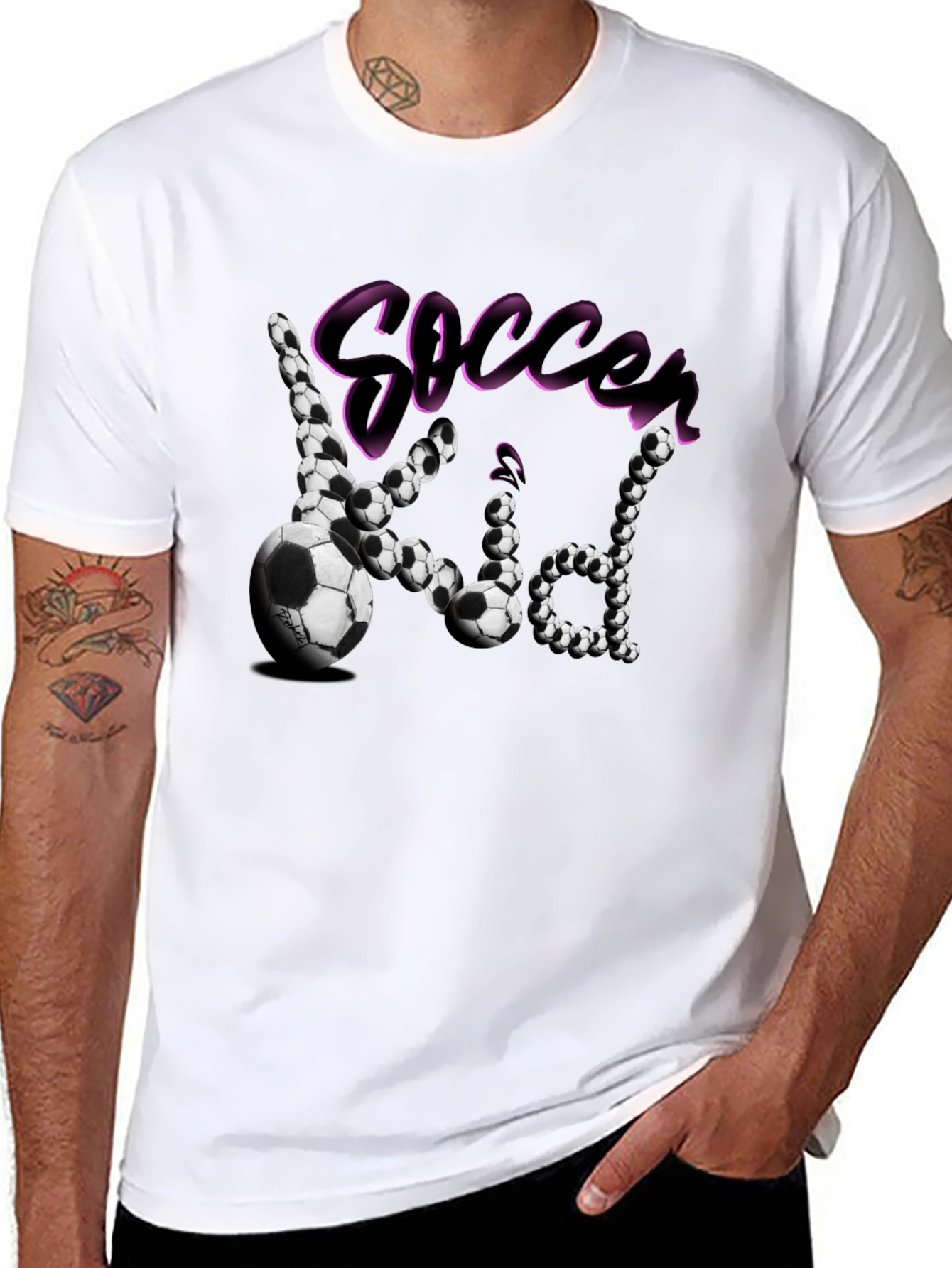 Soccer Kid T-Shirt - Ball Design