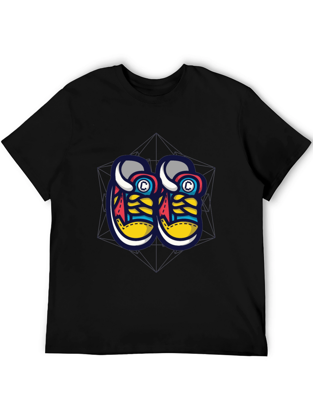 Sneaker Graphic Tee - Cool Casual Style