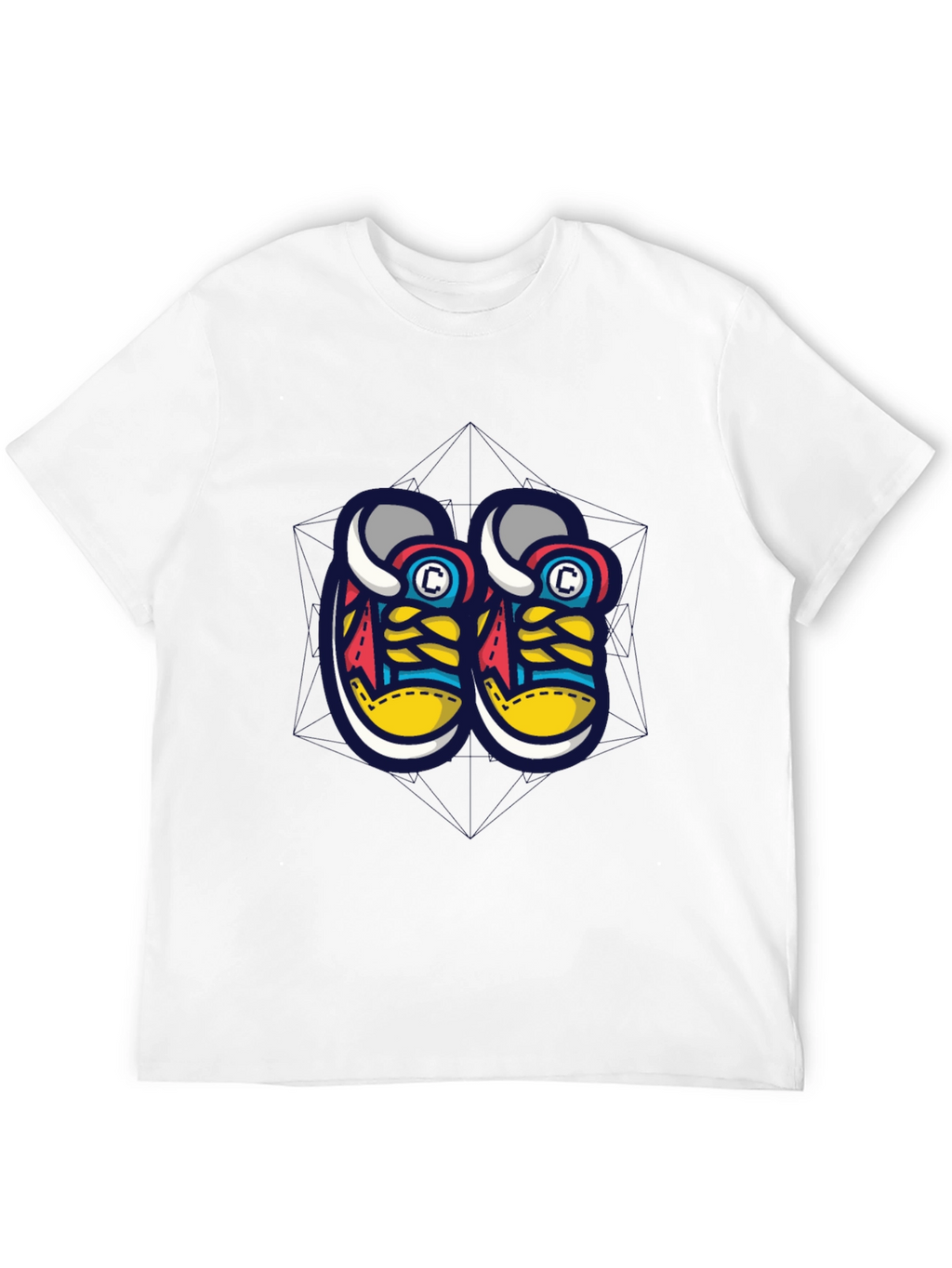 Sneaker Graphic Tee - Cool Casual Style