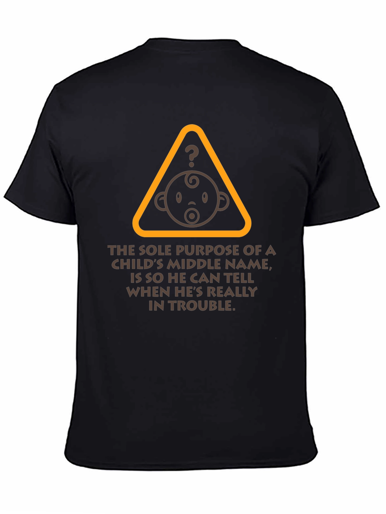 Funny Middle Name Baby T-Shirt