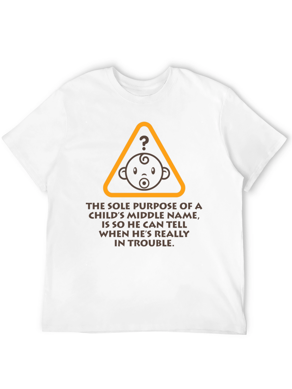 Funny Middle Name Baby T-Shirt