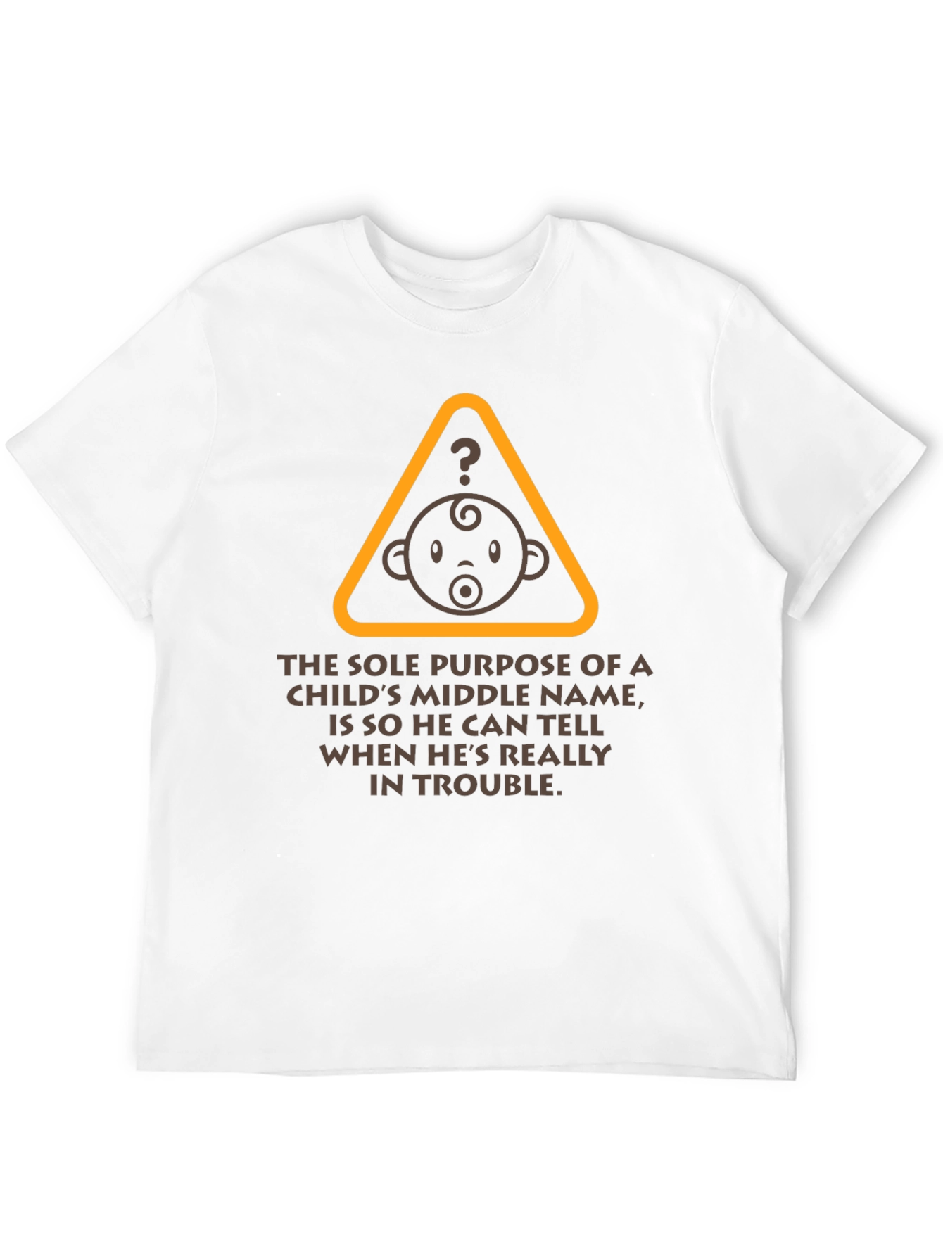 Funny Middle Name Baby T-Shirt