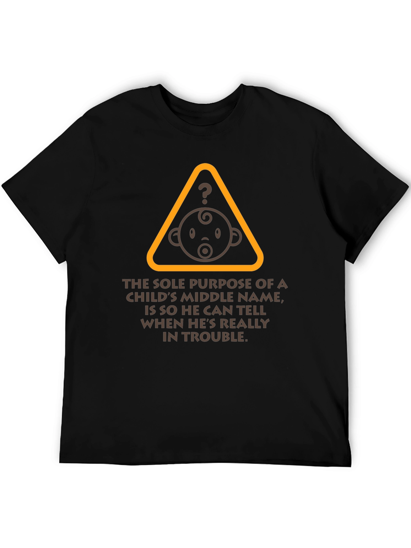 Funny Middle Name Baby T-Shirt