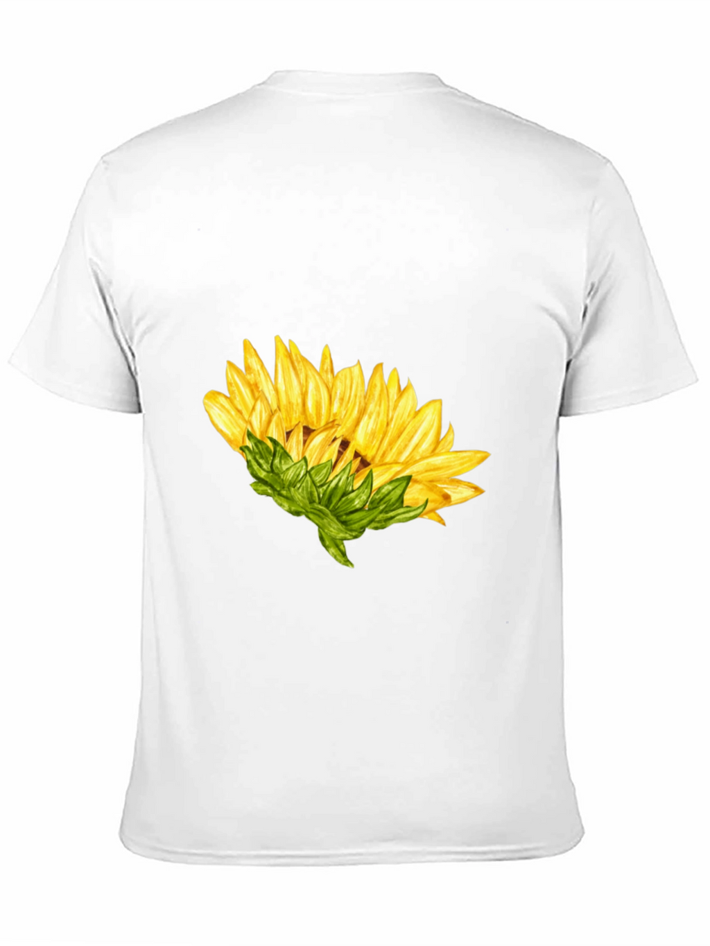 Sunflower Graphic Black T-Shirt