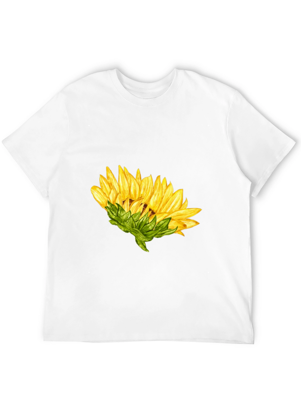 Sunflower Graphic Black T-Shirt