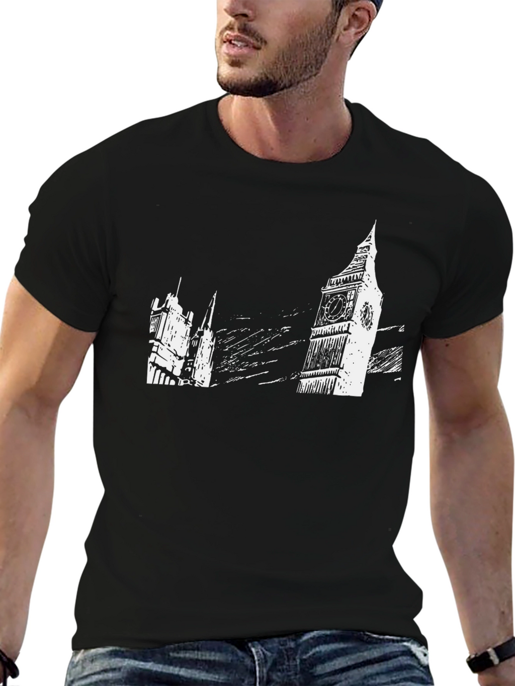 London Skyline Graphic Tee