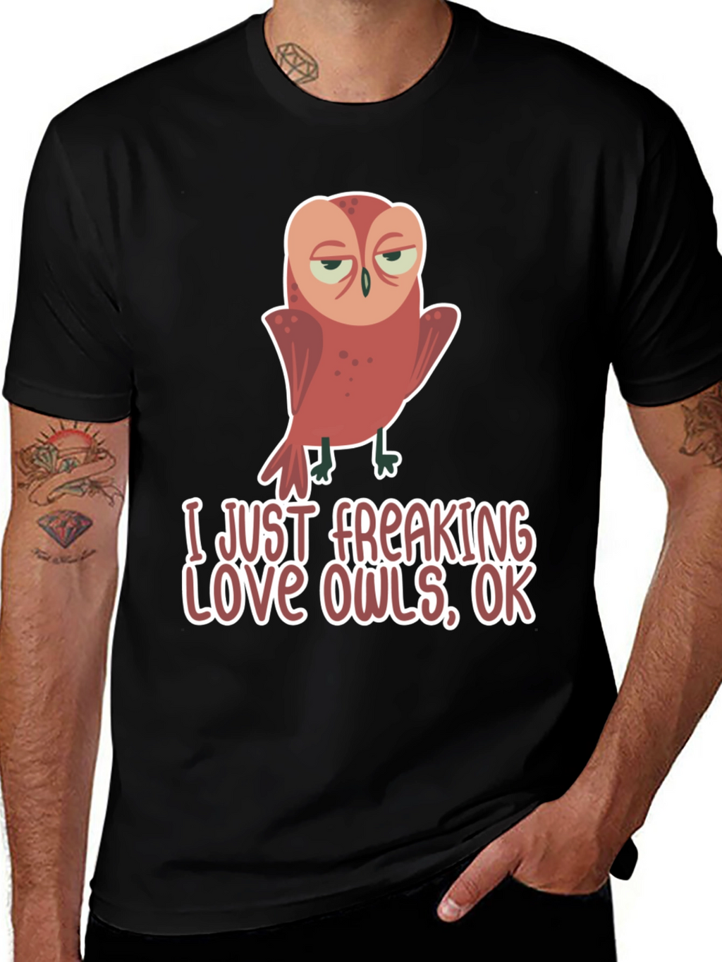 Funny Owl Lover T-Shirt