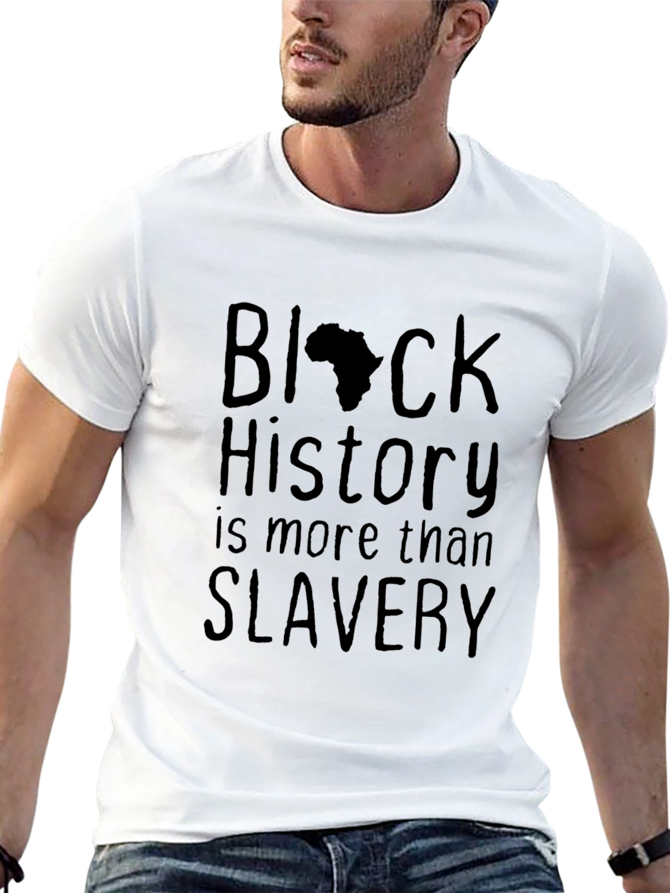 Black History T-Shirt - More Than Slavery