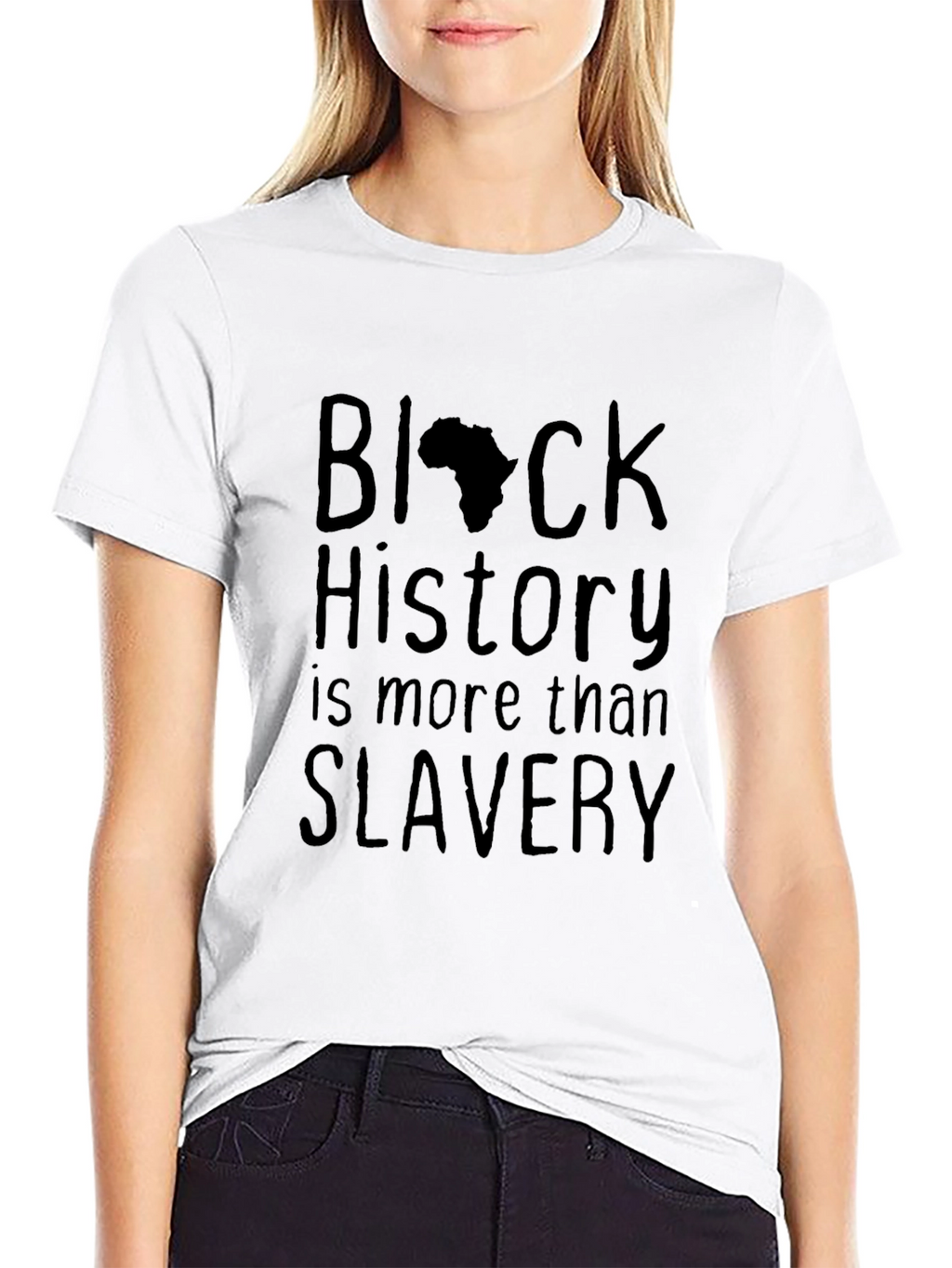 Black History T-Shirt - More Than Slavery