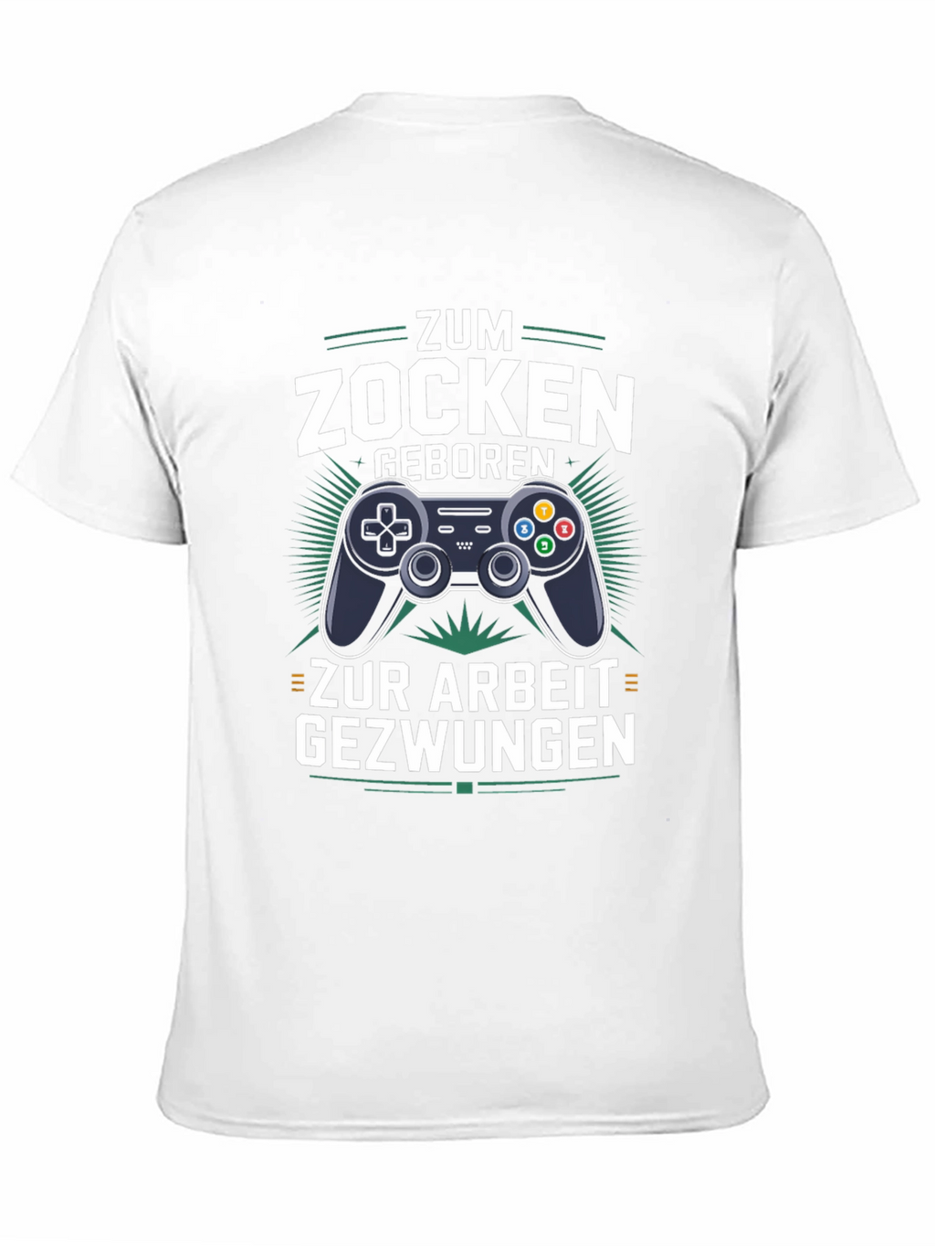 Gamer T-Shirt - Zum Zocken Geboren