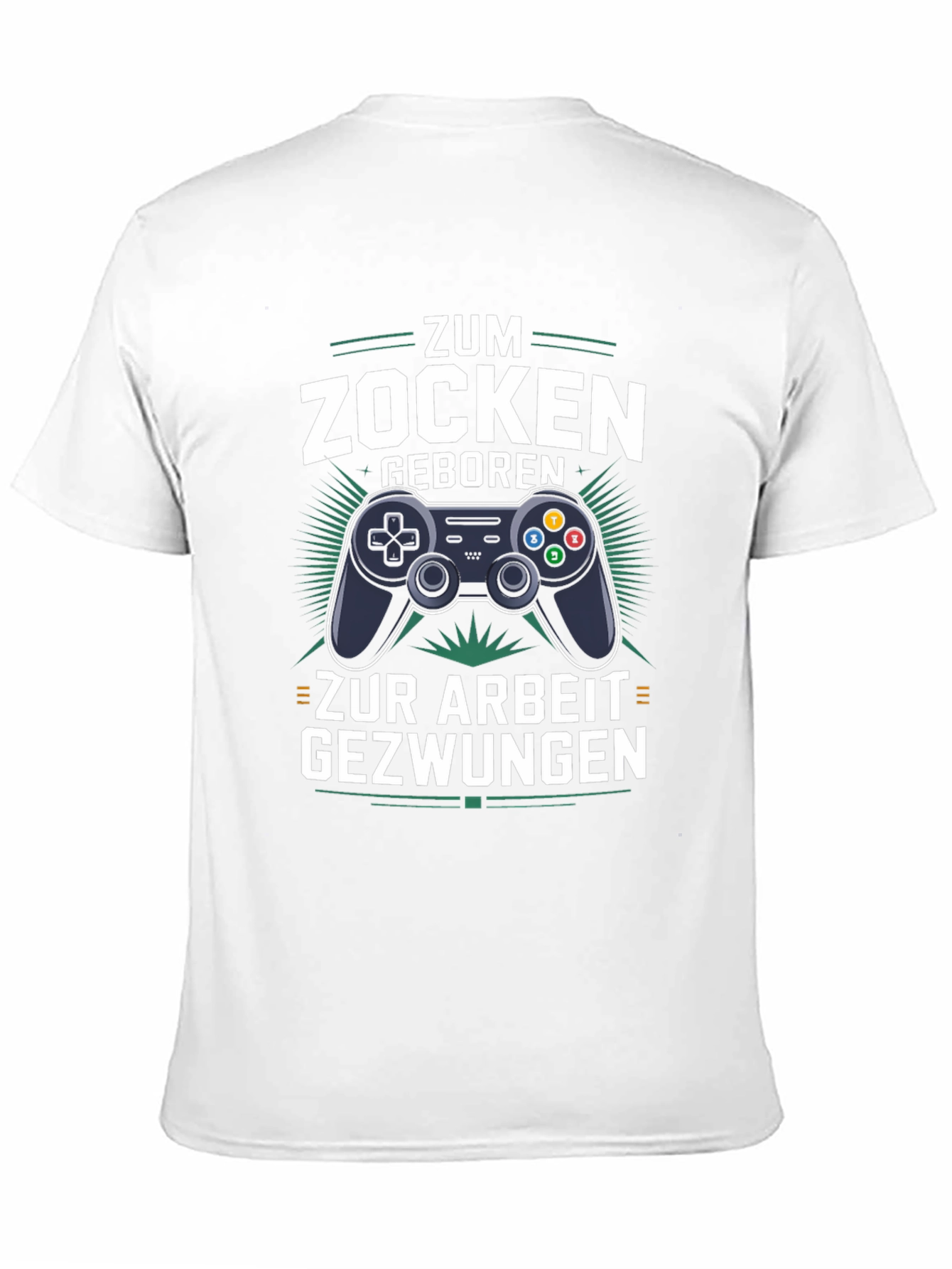 Gamer T-Shirt - Zum Zocken Geboren