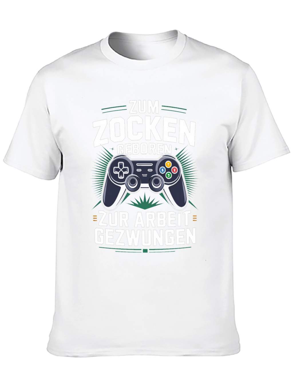 Gamer T-Shirt - Zum Zocken Geboren